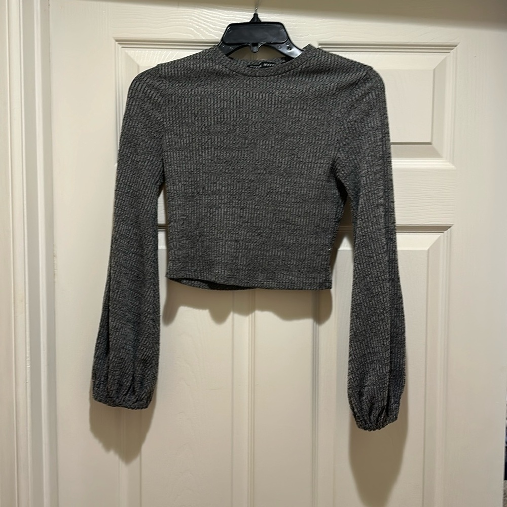 Crop sweater
